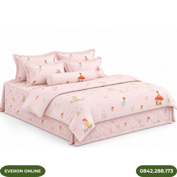 Bộ ga phủ bốn mùa Everon CPC27201 Elf Cotton Sateen