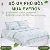 Bộ ga phủ bốn mùa Everon CPT26201 Vườn Thú Trên Mây Tencel BST Cutie