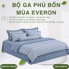 Bộ ga phủ bốn mùa Everon EPBC25014 Nét đương thời Bamboo BST Khu vườn tinh hoa