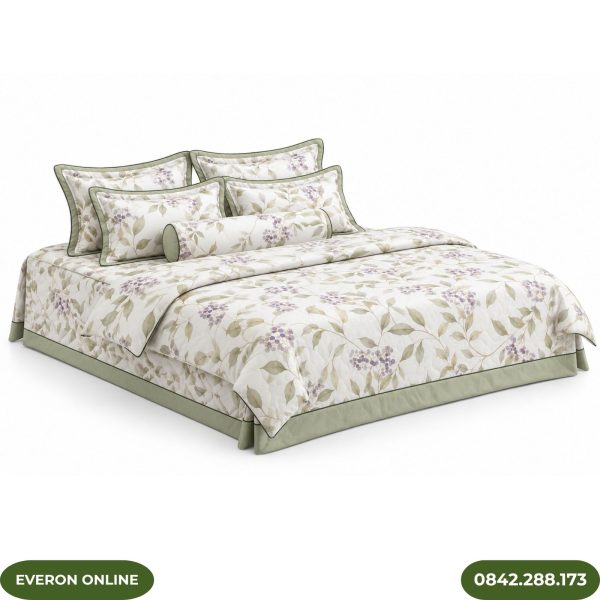 Bộ ga phủ bốn mùa Everon EPC26013 Mùa quả dại Cotton