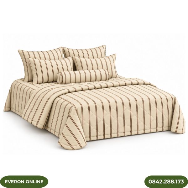 Bộ ga phủ bốn mùa Everon EPC27031 Linear Cotton