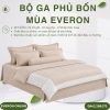 Bộ ga phủ bốn mùa Everon EPM25016 Tiếng vỗ về Modal Cotton BST Chân trời mới