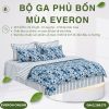 Bộ ga phủ bốn mùa Everon EPM25021 thung lũng thấu hiểu Modal Cotton BST Khu vườn tinh hoa