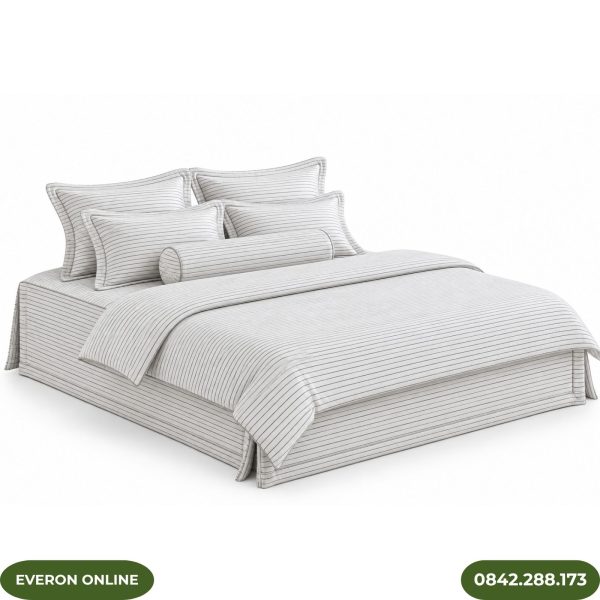Bộ ga phủ bốn mùa Everon EPM25038 Đường Sọc Ngang Modal Cotton