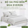 Bộ ga phủ bốn mùa Everon EPM25038 Đường Sọc Ngang Modal Cotton BST Ever-on