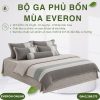 Bộ ga phủ bốn mùa Everon EPM25043 Dải Màu Mạnh Mẽ Modal Cotton BST Ever-on