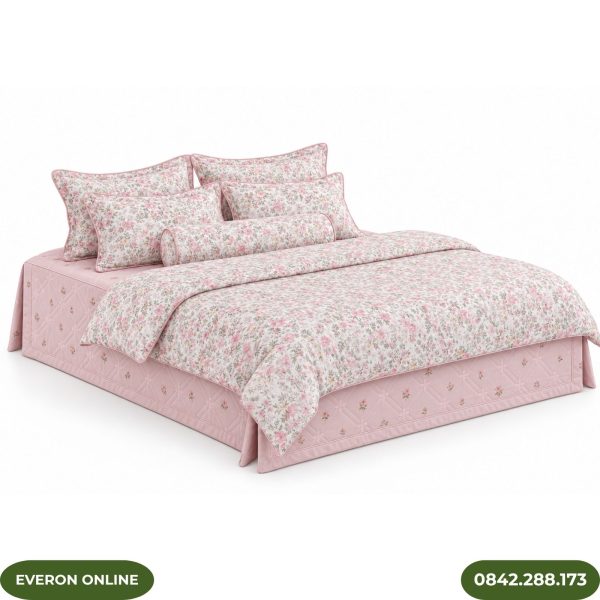 Bộ ga phủ bốn mùa Everon EPM2509 vũ điệu hoa Modal Cotton