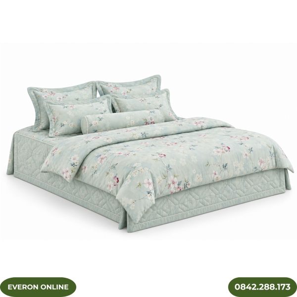 Bộ ga phủ bốn mùa Everon EPTC26011 Thu thiên thanh Tencel
