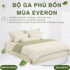 Bộ ga phủ bốn mùa Everon EPTC27021 Herb Tencel Blend BST những mảnh êm