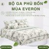 Bộ ga phủ bốn mùa Everon EPTMC27022 Citrus Tencel Modal Cotton BST Những mảnh êm