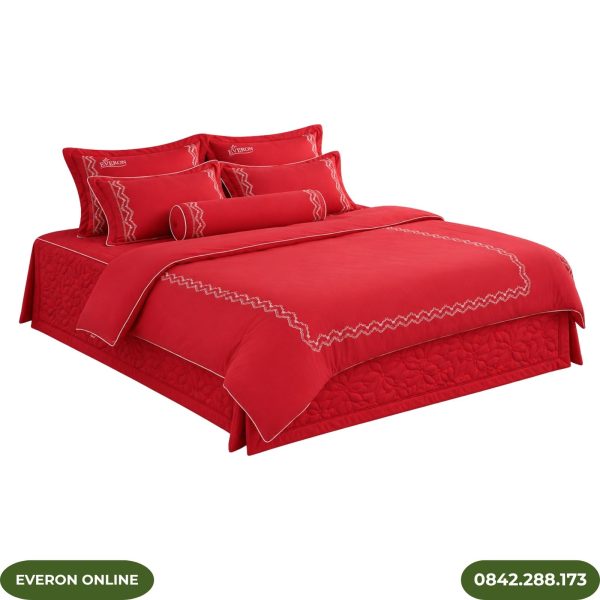 Bộ ga phủ bốn mùa Everon ESM25019 Yêu nồng nhiệt