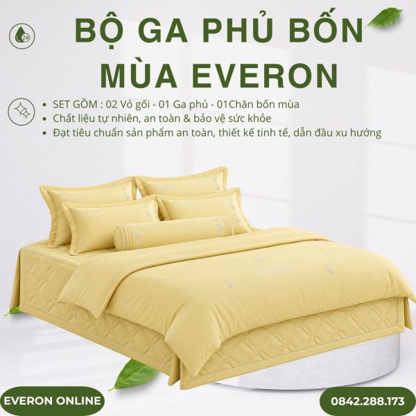 Bộ ga phủ bốn mùa Everon CPC26204 Cuộc phiêu lưu của Cổ Dài Ba Sừng