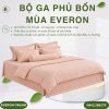 Bộ ga phủ bốn mùa Everon EST25022 khóm hoa rung động BST Khu vườn tinh hoa