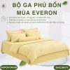 Bộ ga phủ bốn mùa Everon ESTC27005 Mimosa Tencel Blend BST Những mảnh êm