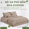 Bộ ga phủ bốn mùa Everon ESTC27006 Pine Tencel Blend BST Những mảnh êm