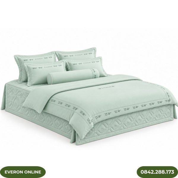 Bộ ga phủ bốn mùa Everon ESTMC26001 ngọc thanh liễu Tencel Modal Cotton