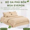Bộ ga phủ bốn mùa Everon ESTMC26006 Cánh đồng vàng Tencel Blend BST Đơm hoa