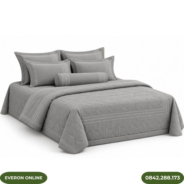 Bộ ga phủ bốn mùa Everon ESTMC27012 Pinnate Tencel Modal Cotton