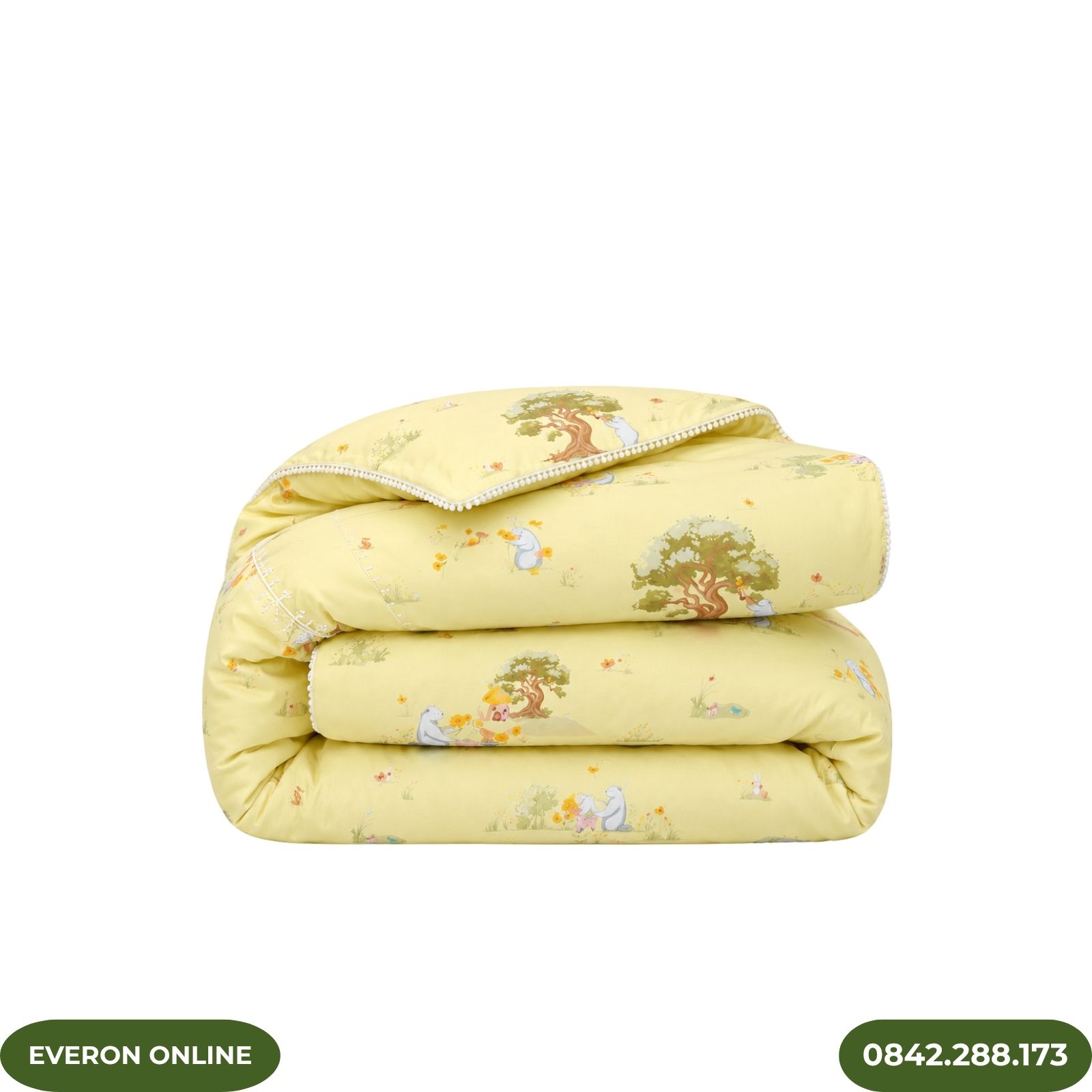 Chăn Everon CPC27203 Rabbit & Bear Cotton Sateen BST Cutie Chăn Everon CPC27203 Rabbit & Bear Cotton Sateen BST Cutie
