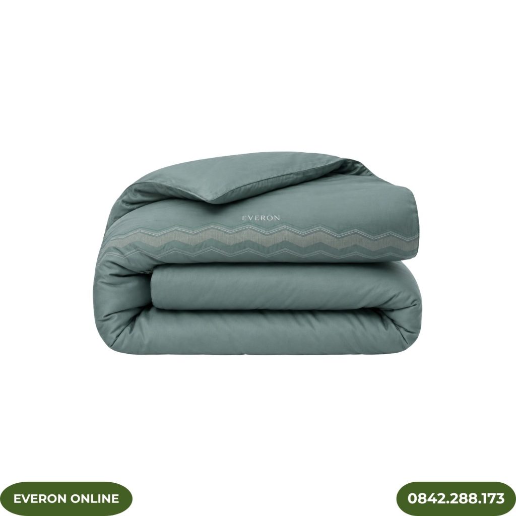 Chăn Everon ESB26010 gợn sóng biếc Bamboo BST Đơm hoa