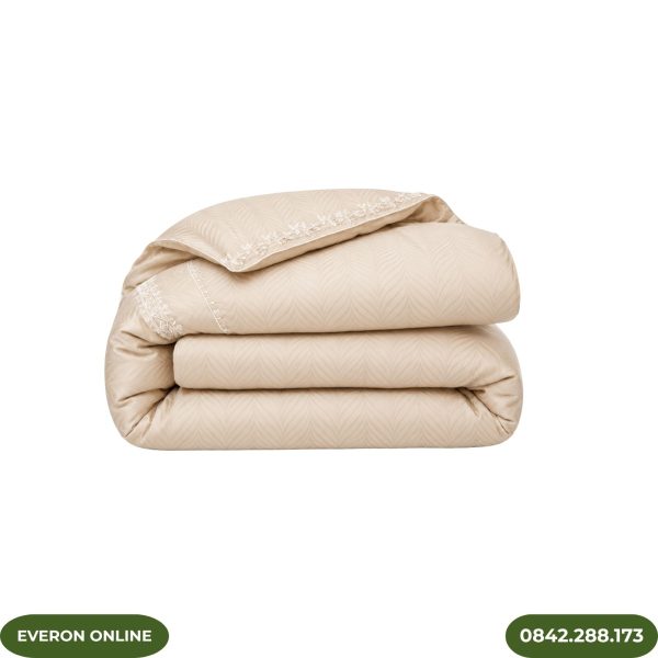 Chăn Everon ESTJ26008 Herringbone Tencel Jacquard BST Đơm hoa