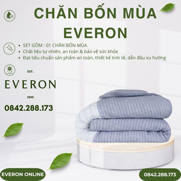Chăn bốn mùa EPM25013 con đường mới Modal BST Chân trời mới