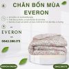 Chăn bốn mùa EPM2509 vũ điệu hoa Modal Cotton BST Chân trời mới