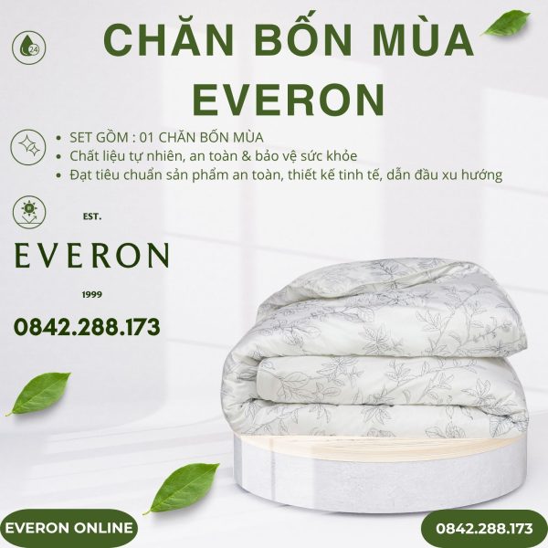 Chăn bốn mùa EPTC25036 vườn tươi tốt Tencel Blend BST Ever-on