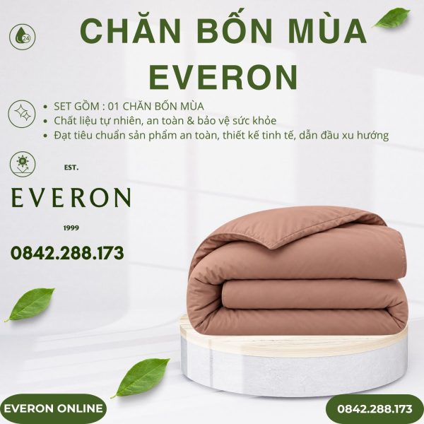 Chăn bốn mùa Everon BSL710 Dusty Lyocell Twill BST Basic