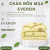 Chăn bốn mùa Everon CPC27203 Rabbit & Bear Cotton Sateen BST Cutie
