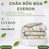 Chăn bốn mùa Everon EPC26013 Mùa quả dại Cotton BST Đơm hoa