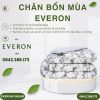 Chăn bốn mùa Everon EPM25026 chùm lá tinh tế Modal Cotton BST Khu vườn tinh hoa