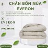 Chăn bốn mùa Everon EPM25028 đích đến hạnh phúc Modal Cotton BST Khu vườn tinh hoa