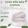 Chăn bốn mùa Everon EPT25017 Mơ êm Tencel BST Khu vườn tinh hoa