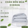 Chăn bốn mùa Everon EPTC25037 kỷ hà xám Tencel Blend BST Ever-on