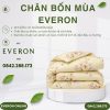 Chăn bốn mùa Everon EPTC26018 Muôn hoa vàng Tencel Blend BST Đơm hoa