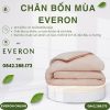 Chăn bốn mùa Everon EST25022 Khóm hoa rung động Tencel BST Khu vườn tinh hoa