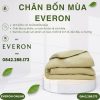 Chăn bốn mùa Everon EST25040 Cánh hoa vàng Tencel BST Ever-on