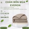 Chăn bốn mùa Everon ESTC27006 Pine Tencel Blend BST Những mảnh êm