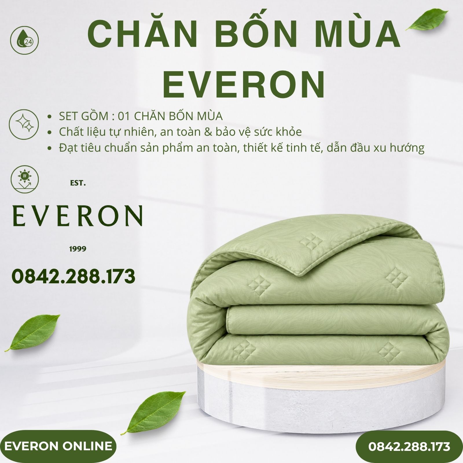 Chăn bốn mùa Everon ESTJ27017 Art Decor Tencel Jacquard BST Những mảnh êm Chăn bốn mùa Everon ESTJ27017 Art Decor Tencel Jacquard BST Những mảnh êm