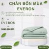 Chăn bốn mùa Everon ESTMC26001 Ngọc thanh liễu BST Đơm hoa