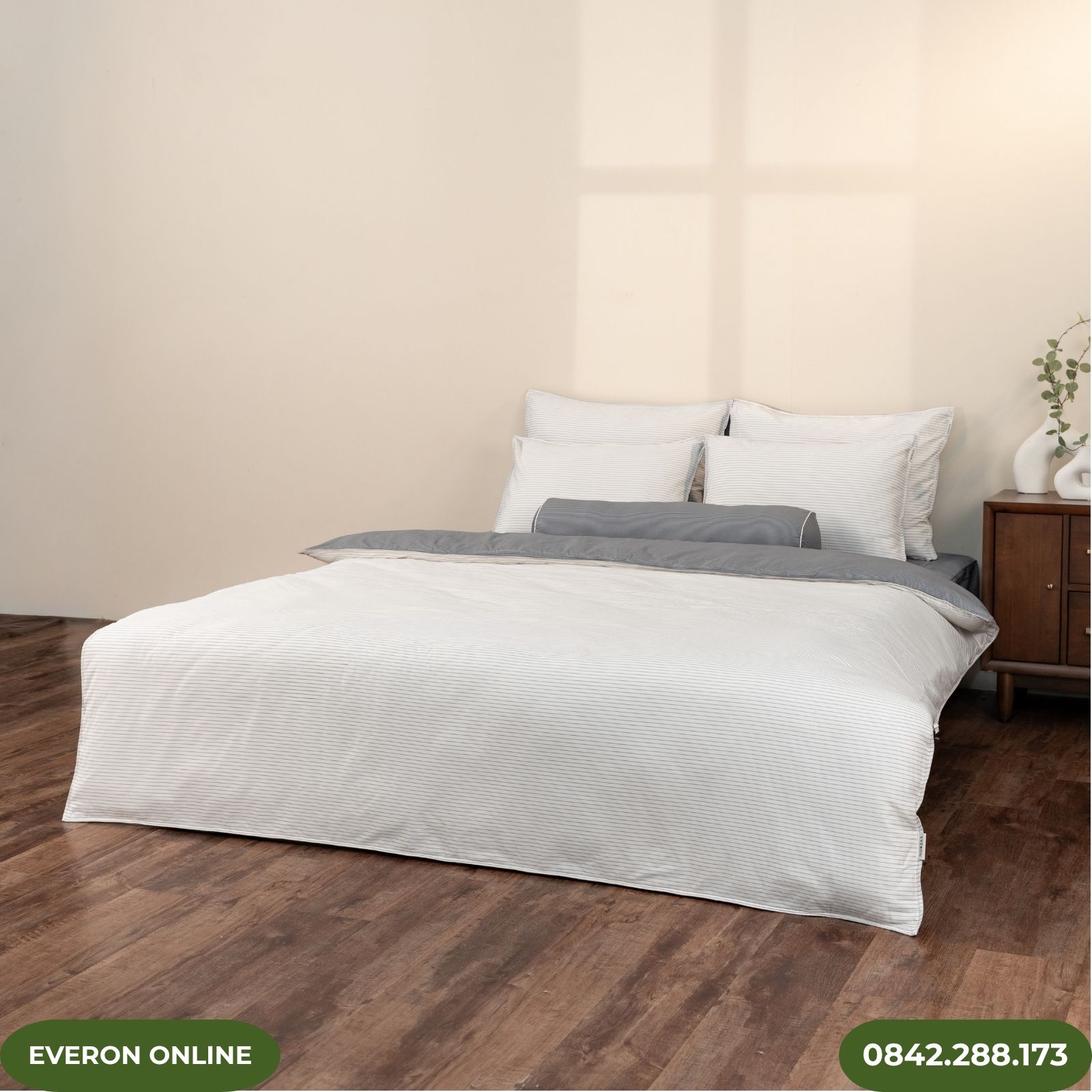 Chăn ga EVERON BPC704 Pinstripe Cotton Chăn ga EVERON BPC704 Pinstripe Cotton