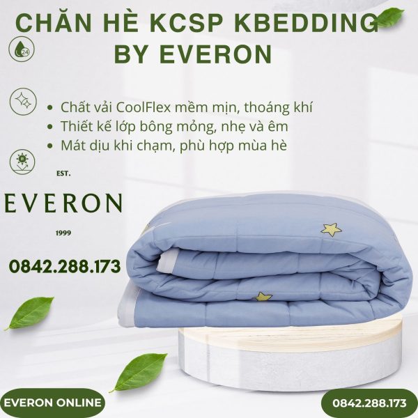 Chăn hè CoolFlex KCSP K-Bedding by Everon mềm mát