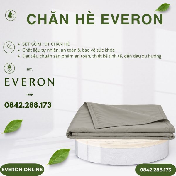 Chăn hè Everon BSL711 Mist Lyocell Twill BST Basic