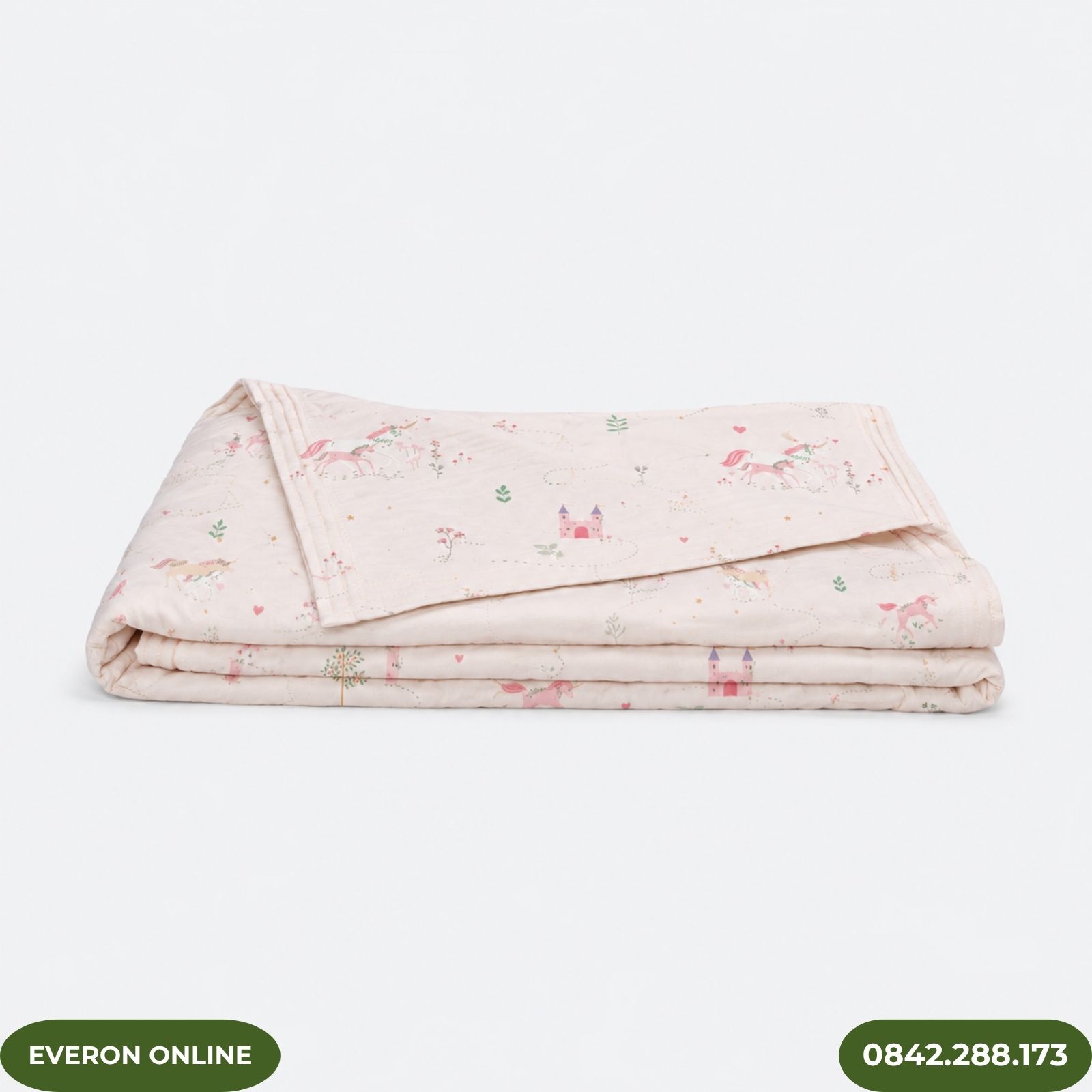 Chăn hè Everon CPC26203 Xứ Sở Thần Tiên Cotton Sateen Chăn hè Everon CPC26203 Xứ Sở Thần Tiên Cotton Sateen