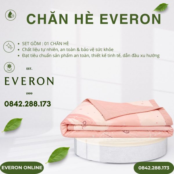 Chăn hè Everon CPM25203 Vũ Điệu Dịu Dàng Modal Cotton BST Cutie
