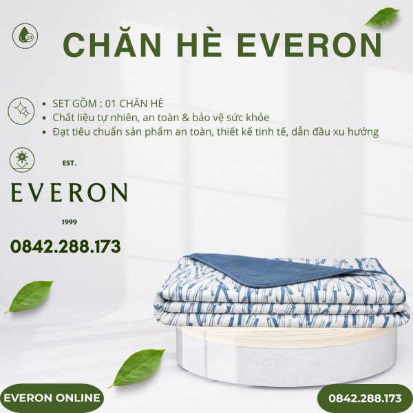 Chăn hè Everon EPM25012 giao lộ hy vọng Modal Cotton BST Chân trời mới