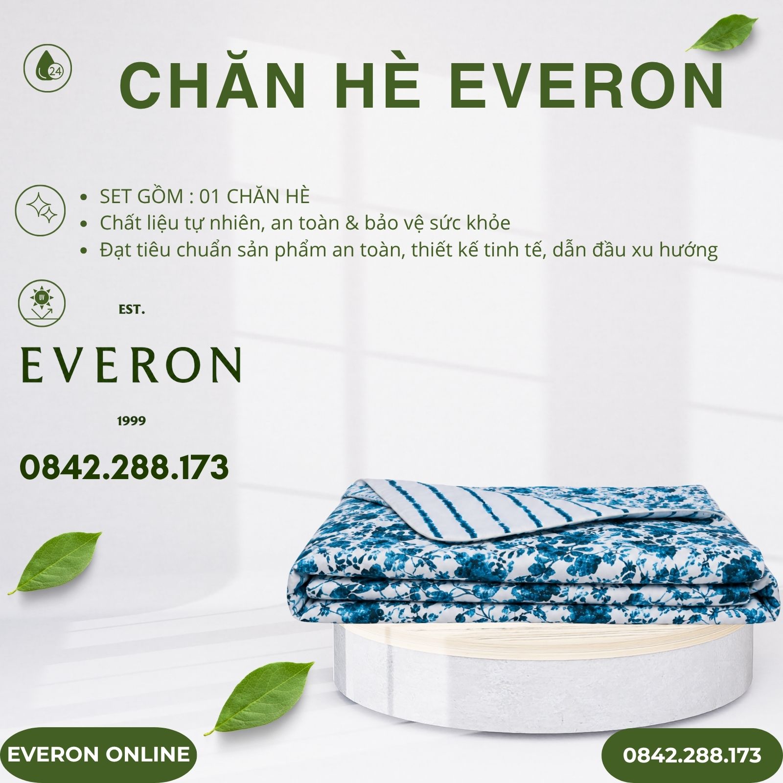 Chăn hè Everon EPM25021 thung lũng thấu hiểu Modal Cotton BST Khu vườn tinh hoa Chăn hè Everon EPM25021 thung lũng thấu hiểu Modal Cotton BST Khu vườn tinh hoa