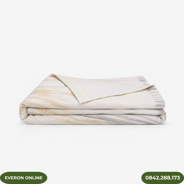 Chăn hè Everon EPT25029 hồ sâu sắc BST Khu vườn tinh hoa