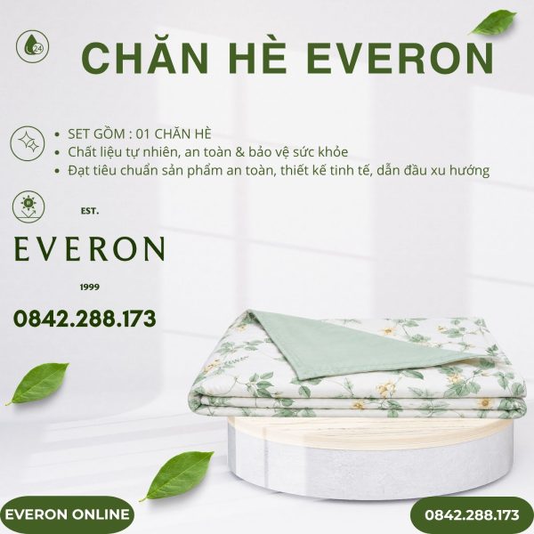 Chăn hè Everon EPTMC27022 Citrus Tencel Modal Cotton BST Những mảnh êm